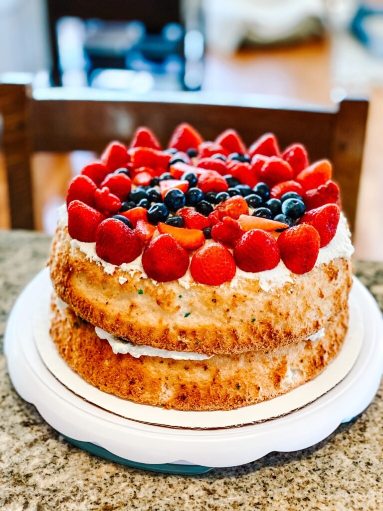 4th Of July Angel Food Cake