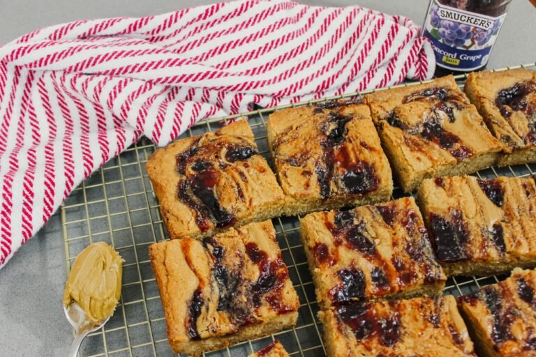 PB&J Blondies