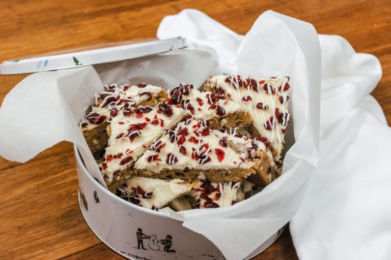 Cranberry Bliss Bars