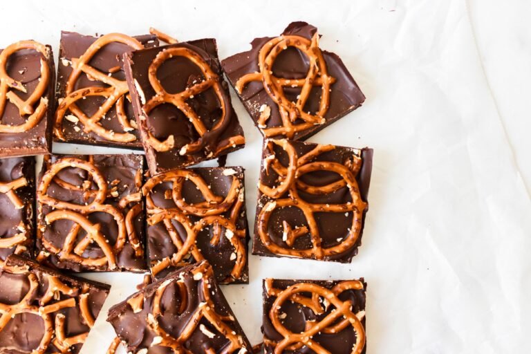 Chocolate-Peanut Butter Pretzel Bark