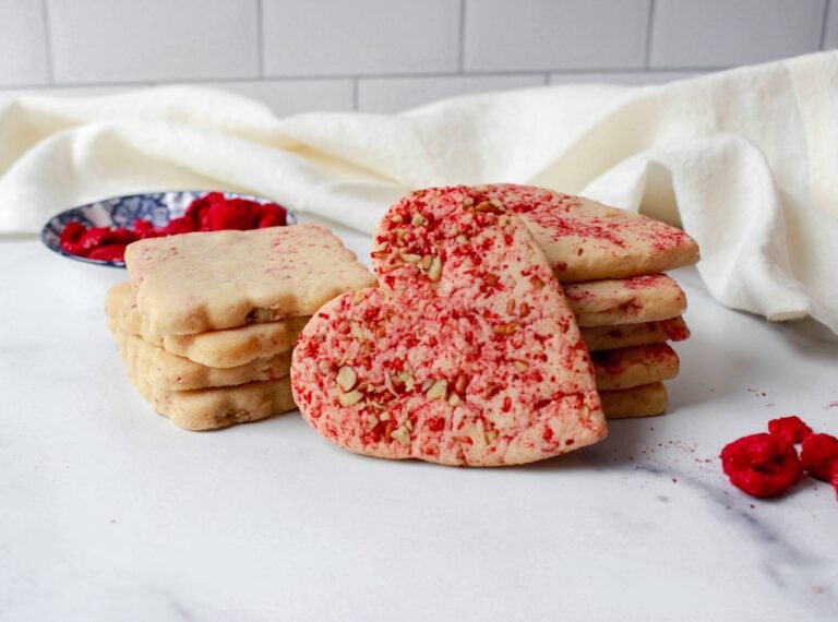 Cranberry Pecan Maple Shortbread