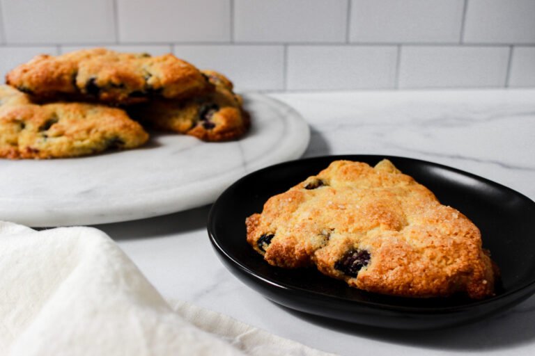 Blueberry Cornmeal Scones