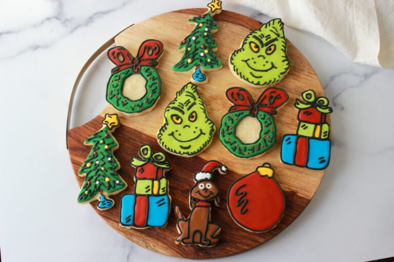 Grinch Sugar Cookies