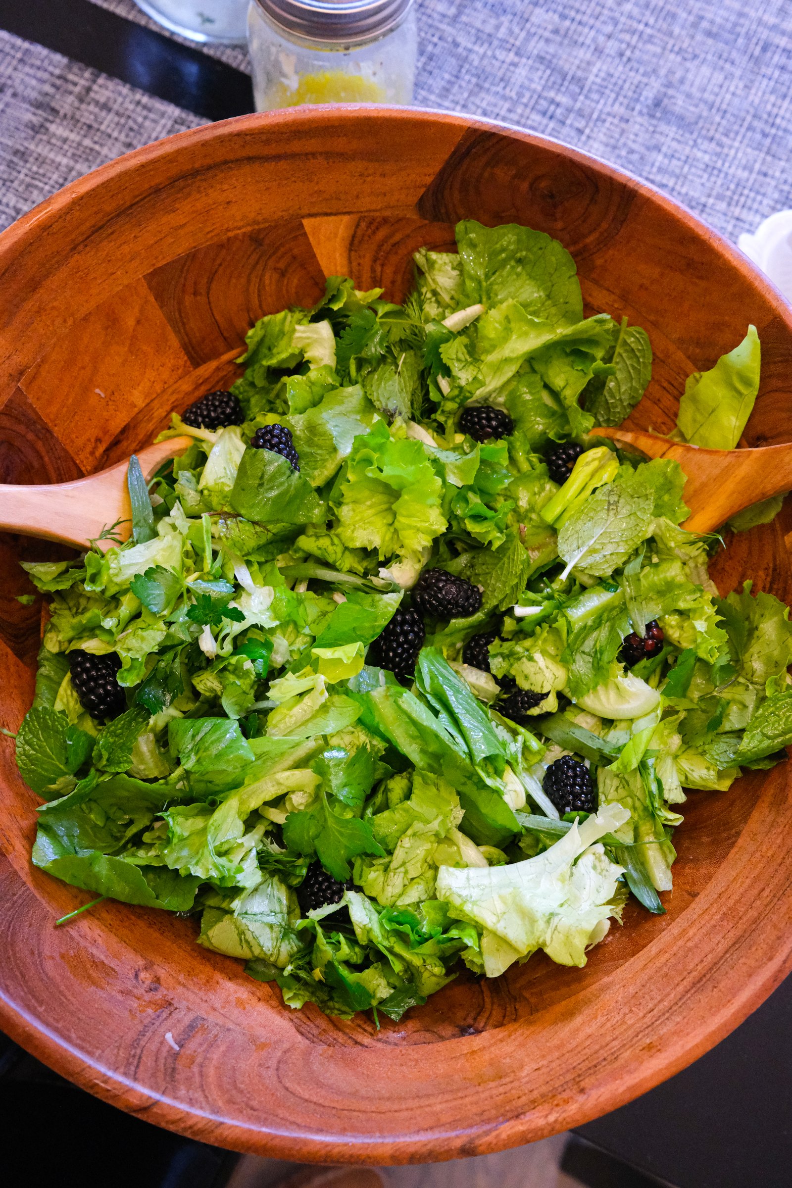 All the leaves salad